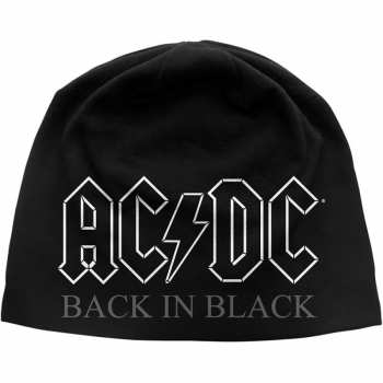 Merch AC/DC: Sapka Back In Black