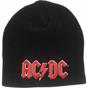 Merch AC/DC: Sapka Red 3d Logo Ac/dc