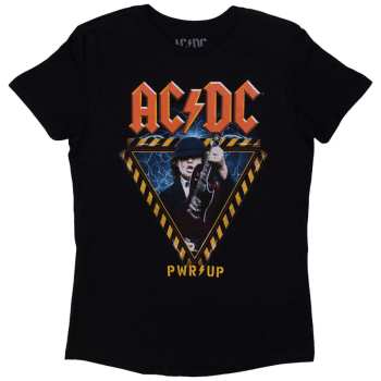 Merch AC/DC: Női Póló Angus Triangle Prw-up Eu Tour '24