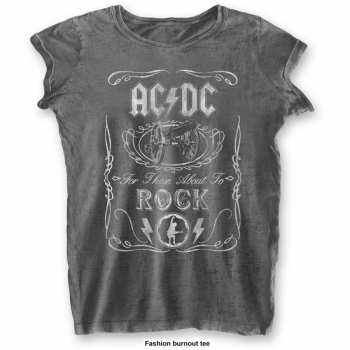 Merch AC/DC: Női Póló Cannon Swig 