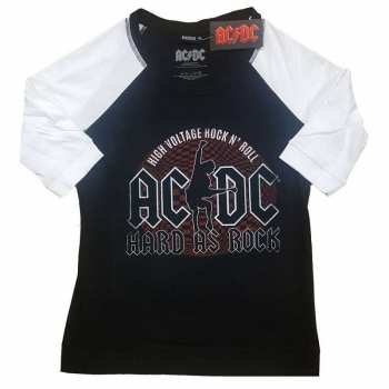Merch AC/DC: Női Póló Hard As Rock 