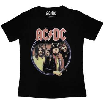 Merch AC/DC: Ac/dc Ladies T-shirt: Highway To Hell Circle (small) S
