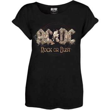 Merch AC/DC: Női Póló Rock Or Bust 