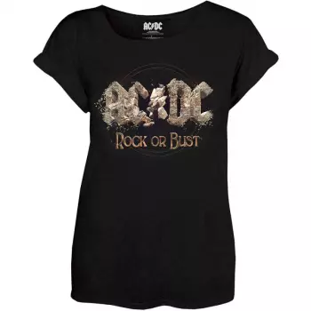 Női Póló Rock Or Bust 