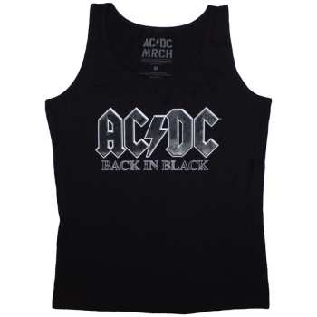 Merch AC/DC: Női Vest Póló Back In Black