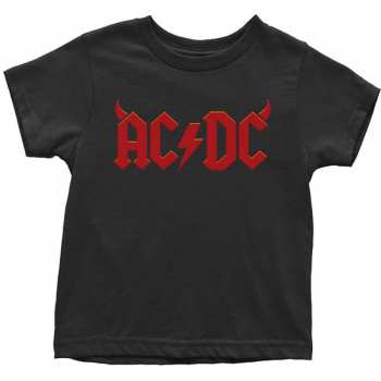 Merch AC/DC: Gyermek Toddler Póló Horns 