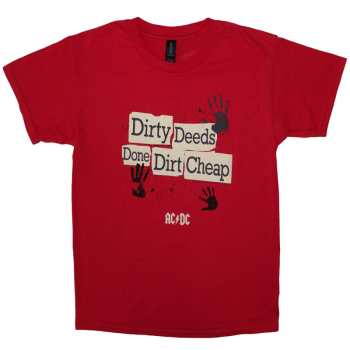 Merch AC/DC: Gyerek póló Dirty Deeds Done Dirt Cheap