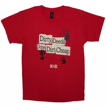 Gyerek póló Dirty Deeds Done Dirt Cheap