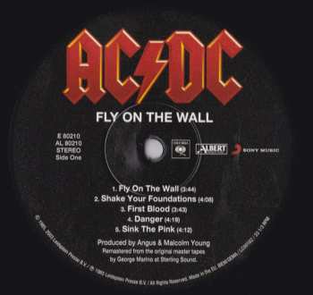 LP AC/DC: Fly On The Wall