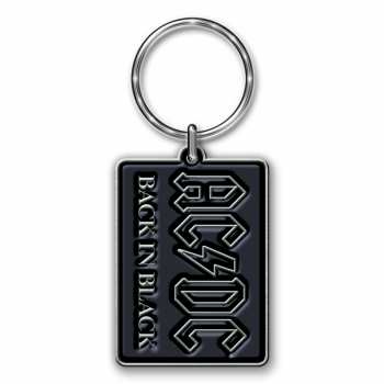 Merch AC/DC: Kulcstartó Back In Black 