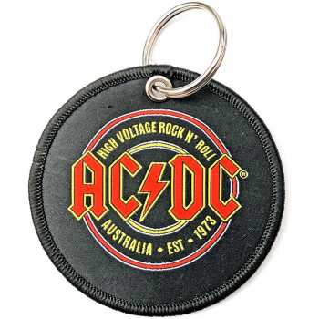 Merch AC/DC: Kulcstartó Est. 1973 