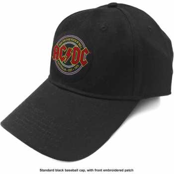 Merch AC/DC: Baseball sapka Est 1973