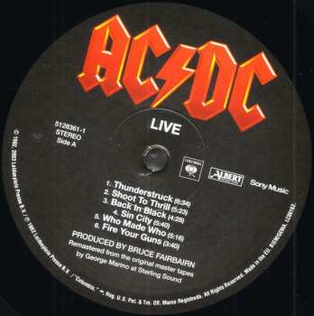 2LP AC/DC: Live