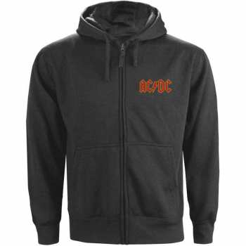 Merch AC/DC: Cipzáras felső Logo Ac/dc