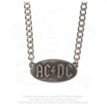 Merch AC/DC: Nyaklánc Logo Ac/dc Tag