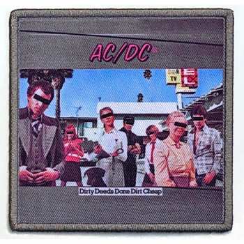Merch AC/DC: Felvarró Dirty Deeds Done Dirt Cheap 