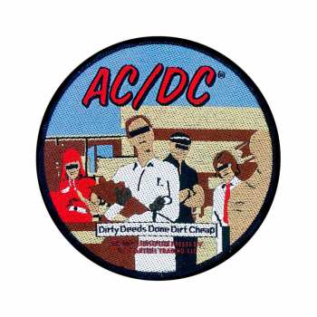 Merch AC/DC: Felvarró Dirty Deeds 