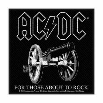 Merch AC/DC: Felvarró For Those About To Rock