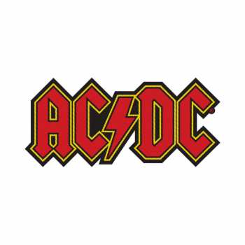 Merch AC/DC: Felvarró Logo Ac/dc Cut-out 