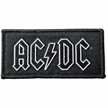Merch AC/DC: Felvarró Logo Ac/dc