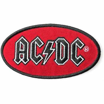 Merch AC/DC: Nášivka Oval Logo Ac/dc