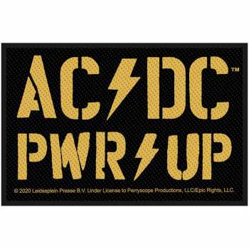 Merch AC/DC: Felvarró Pwr-up