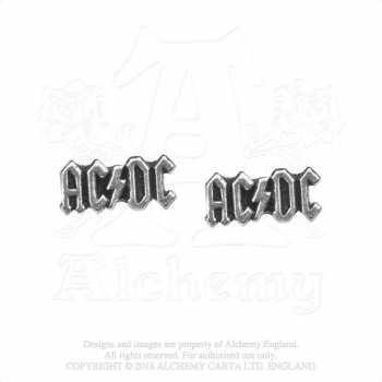 Merch AC/DC: Fülbevalók Logo Ac/dc