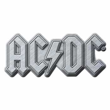 Merch AC/DC: Kitűző Metal Logo Ac/dc