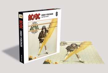 Merch AC/DC: Puzzle High Voltage (500 Alkatrészek)