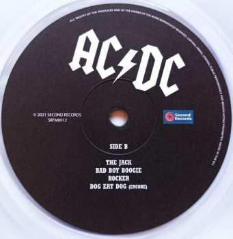 LP AC/DC: Live At Paradise Theater, Boston MA. (1978 August 21) CLR