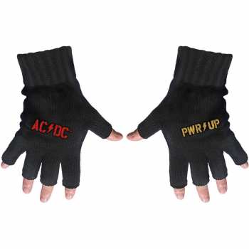 Merch AC/DC: Kesztyű Pwr-up Logo Ac/dc