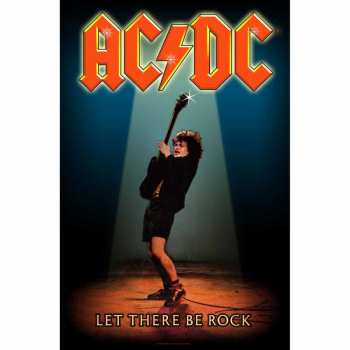 Merch AC/DC: Textil poszter Let There Be Rock