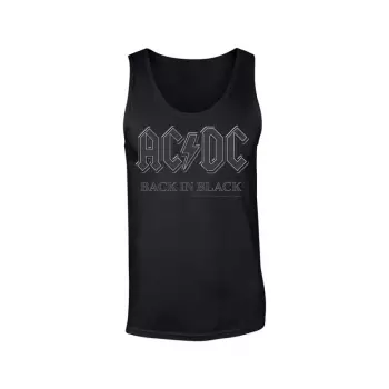 Tank Top Back In Black