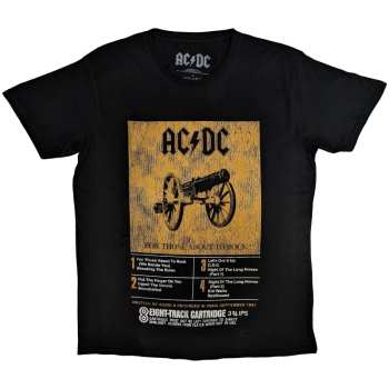 Merch AC/DC: Ac/dc Unisex T-shirt: 8 Track (small) S