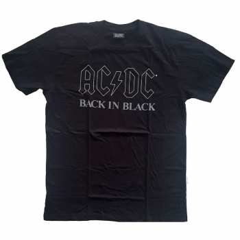 Merch AC/DC: Póló Back In Black 