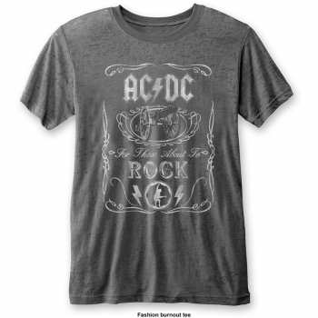 Merch AC/DC: Póló Cannon Swig