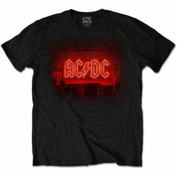 Merch AC/DC: Póló Dark Stage/track List 