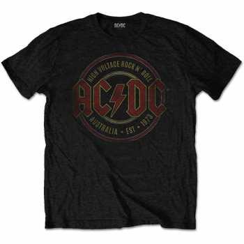 Merch AC/DC: Póló Est. 1973 