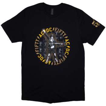 Merch AC/DC: Póló Fifty Angus Repeat