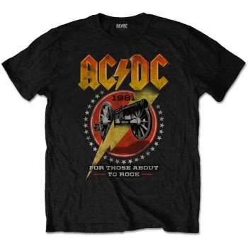 Merch AC/DC: Póló For Those About To Rock 81 