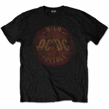 Merch AC/DC: Póló High Voltage Vintage 