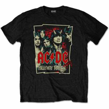 Merch AC/DC: Póló Highway To Hell Sketch 