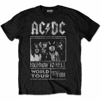 Merch AC/DC: Póló Highway To Hell World Tour 1979/1980 