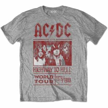 Merch AC/DC: Póló Highway To Hell World Tour 1979/1980 
