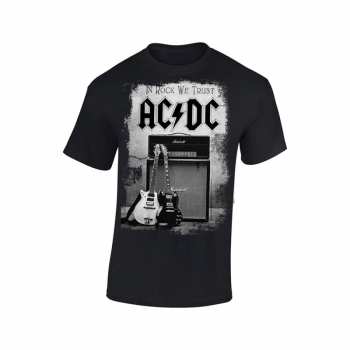 Merch AC/DC: Póló In Rock We Trust