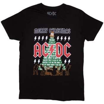 Merch AC/DC: Póló Merry Christmas