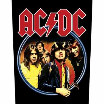 Merch AC/DC: Hátfelvarró Highway To Hell 