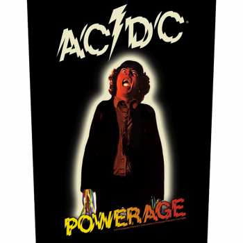 Merch AC/DC: Hátfelvarró Powerage 