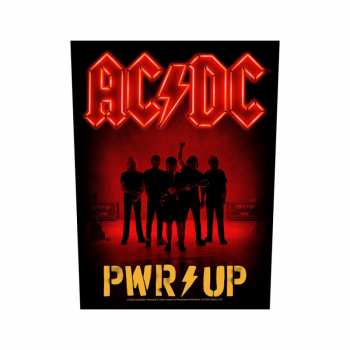 Merch AC/DC: Hátfelvarró Pwr-up