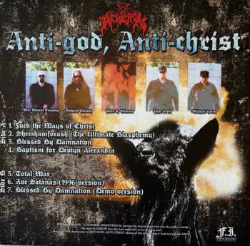 LP Acheron: Anti-god, Anti-christ CLR